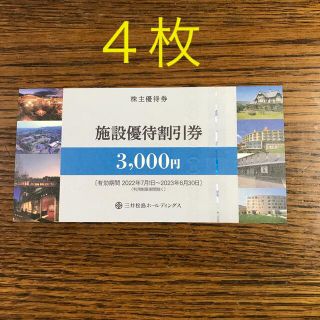 三井松島　エムアンドエム　施設優待割引券12000円分(その他)