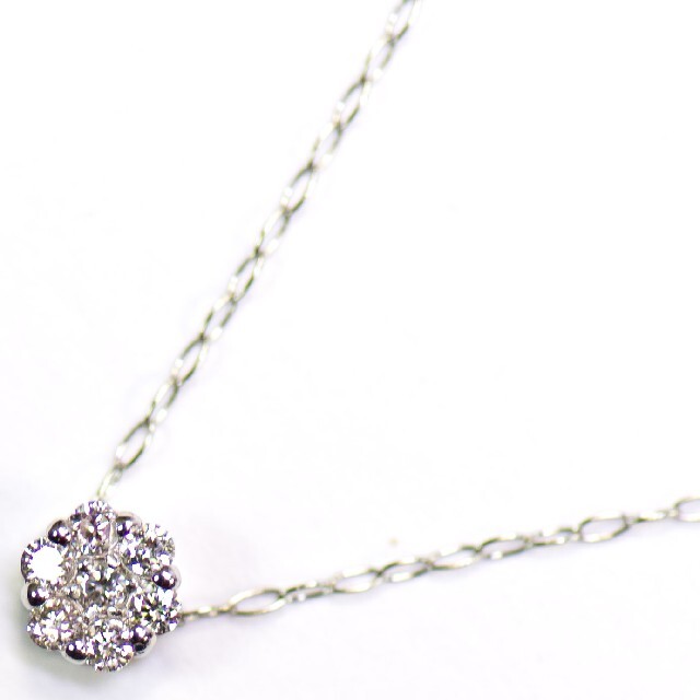 ラディッシュ様専用 Pt900 0.10ct ダイヤモンドネックレス 特別セーフ