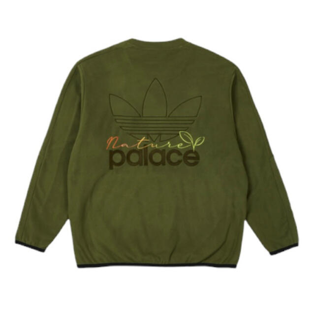 PALACE(パレス)の【新品】M adidas アディダス パレス スケートボード カーキ 限定 メンズのトップス(スウェット)の商品写真