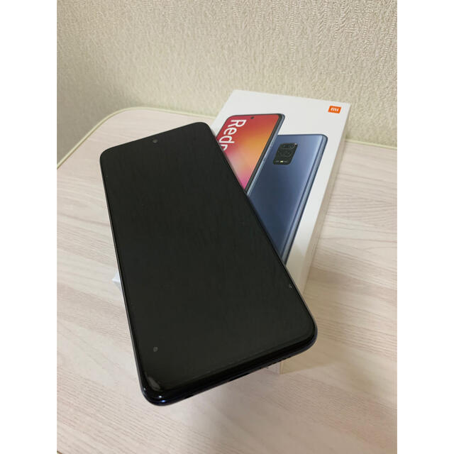 Xiaomi Redmi note 9S グレー 4GB/64GBスマートフォン本体