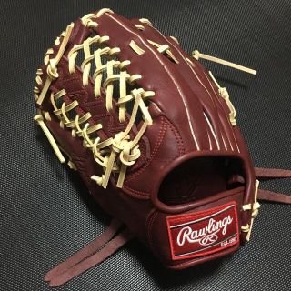 ローリングス(Rawlings)のRawlings ローリングス ハイパーテック 軟式外野用グローブ 左投げ(グローブ)