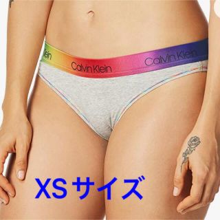 カルバンクライン(Calvin Klein)の【新品未使用】CK カルバンクライン ショーツ ビキニ XSサイズ グレー(ショーツ)