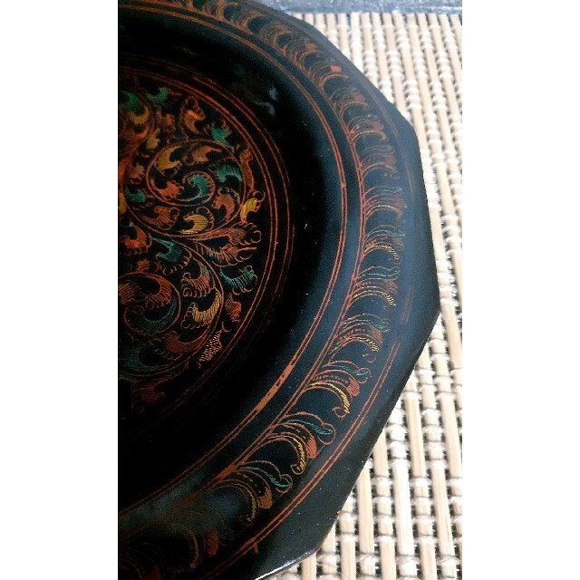 時代物 中国古美術 古玩 中国南方系 東南アジア系 伝世 蒟醬(きんま ...
