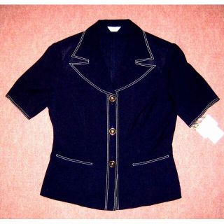 新品 5号 OL制服 オーバーブラウス 事務服 小さいサイズ z(シャツ/ブラウス(半袖/袖なし))