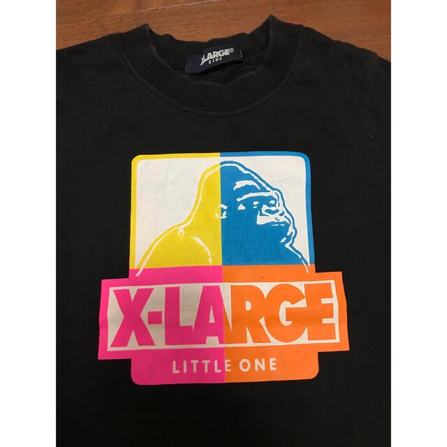 XLARGE(エクストララージ)のTシャツ　110cm キッズ/ベビー/マタニティのキッズ服男の子用(90cm~)(Tシャツ/カットソー)の商品写真