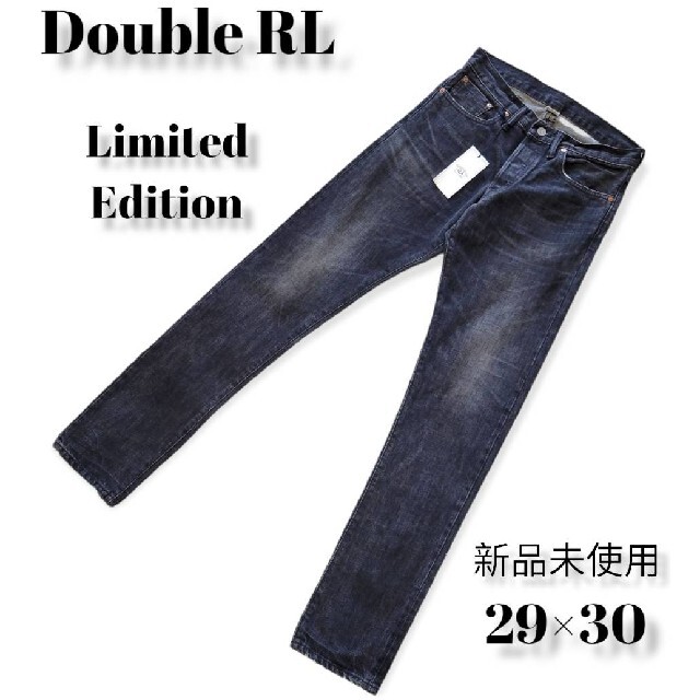 激安セール 【新品未使用】RRL Limited Edition スリムブラックデニム 