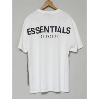 フィアオブゴッド(FEAR OF GOD)の937 FOG ESSENTIALS LA限定 SS TEE WHITE S(Tシャツ/カットソー(半袖/袖なし))