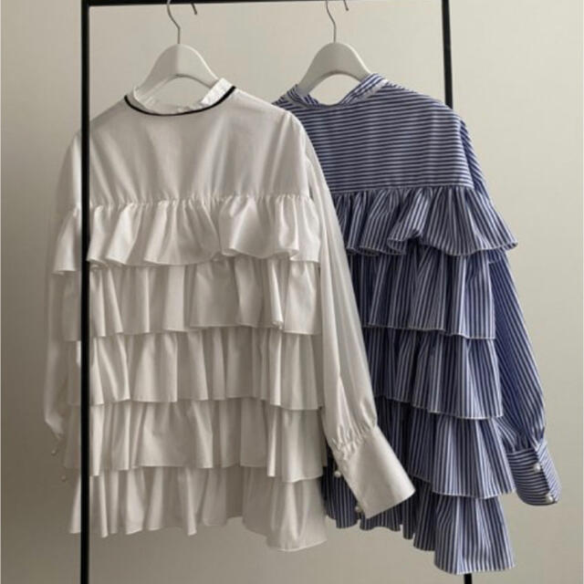 ロージーモンスター 新品standing frill collar blouse | www