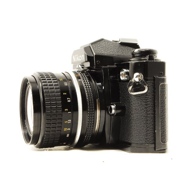 Nikon(ニコン)のニコン Nikon FM2 ブラック + Ai NIKKOR 24mm F2.8 スマホ/家電/カメラのカメラ(フィルムカメラ)の商品写真