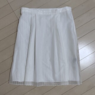 インディヴィ(INDIVI)のINDIVI 44サイズ ひざ丈スカート(ひざ丈スカート)