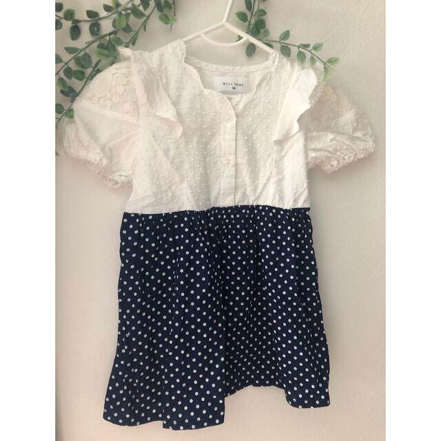 WILL MERY(ウィルメリー)のwill mery★ワンピース　夏物　90cm キッズ/ベビー/マタニティのキッズ服女の子用(90cm~)(ワンピース)の商品写真