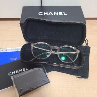 シャネル(CHANEL)のCHANEL シャネル サングラス クリアメガネ 伊達眼鏡 3372(サングラス/メガネ)