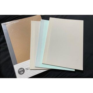 ムジルシリョウヒン(MUJI (無印良品))の【無印良品】A4ノート Ｂ５ノート セット(ノート/メモ帳/ふせん)