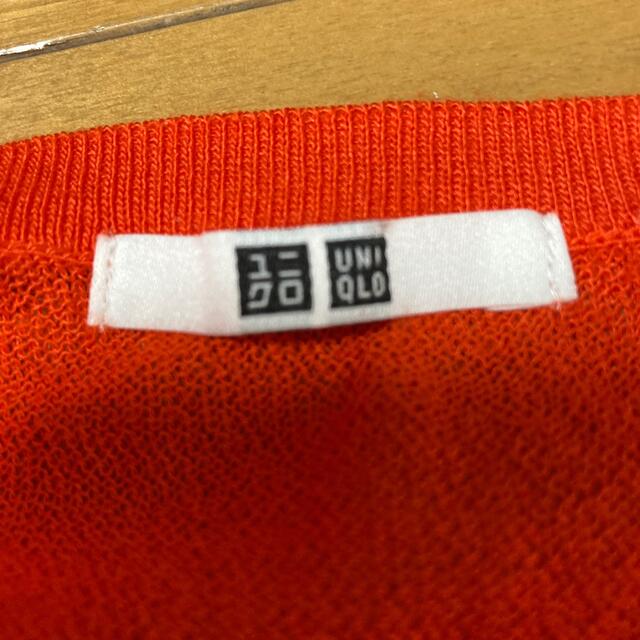 UNIQLO(ユニクロ)のユニクロ　半袖カーディガン レディースのトップス(カーディガン)の商品写真