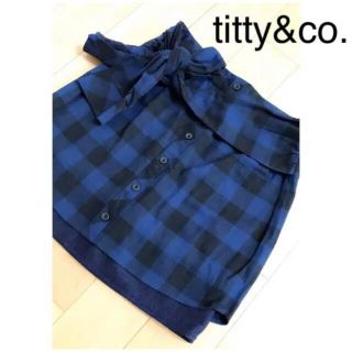 ティティアンドコー(titty&co)のティティ　titty&co. スカート (ミニスカート)