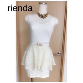 リエンダ(rienda)のリエンダ　ワンピース(ミニワンピース)