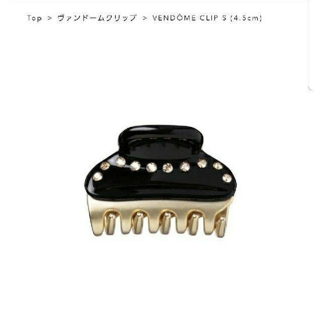 新品☆アレクサンドル ドゥ パリ VENDOME CLIPS (S) 4.5cm 1