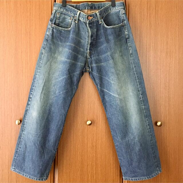 Levi's(リーバイス)の希少 90'sEDWIN 505X 赤耳セルビッジ ストレートデニムパンツ メンズのパンツ(デニム/ジーンズ)の商品写真