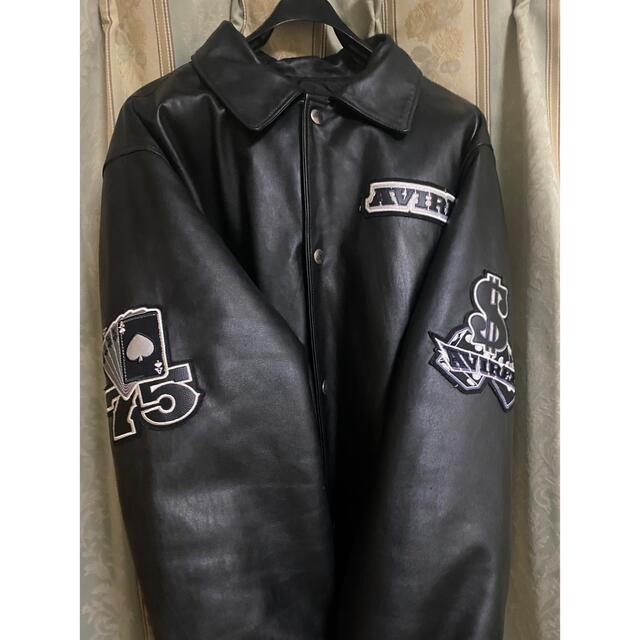AVIREX(アヴィレックス)のAVIREX leather ジャケット メンズのジャケット/アウター(レザージャケット)の商品写真