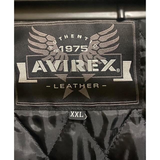 AVIREX(アヴィレックス)のAVIREX leather ジャケット メンズのジャケット/アウター(レザージャケット)の商品写真