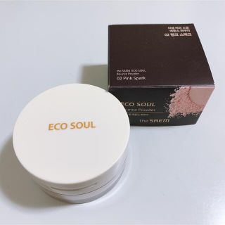 ザセム(the saem)のthe SAEM エコソウル バウンスパウダー（ルースパウダー）(フェイスパウダー)