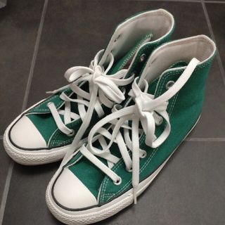 コンバース(CONVERSE)のコンバース　オールスター　ハイカット グリーン(スニーカー)