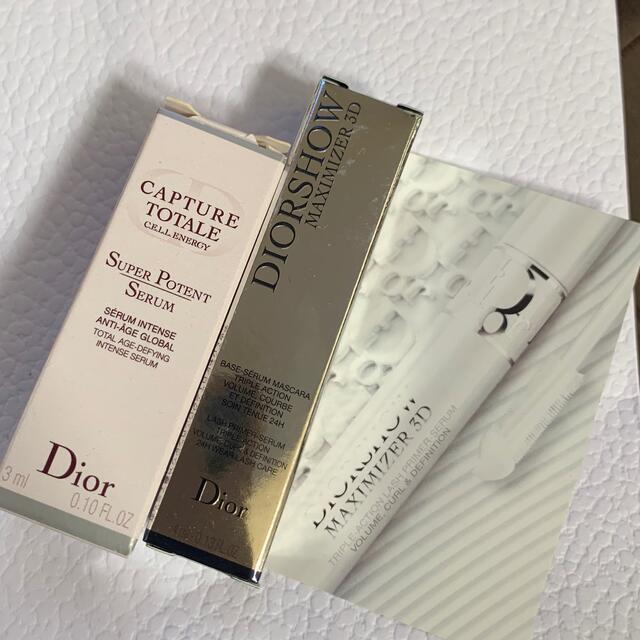 Dior(ディオール)のディオール　サンプル　マスカラ用ベース　美容液 コスメ/美容のベースメイク/化粧品(マスカラ下地/トップコート)の商品写真