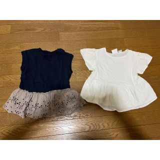 ザラキッズ(ZARA KIDS)のgu ZARA フリルトップス　まとめ売り(Ｔシャツ)