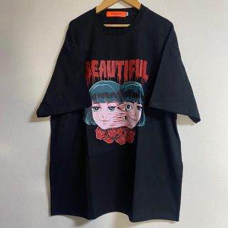 ✨新入荷✨ オーバーサイズ 個性的デザイン かっこいい Tシャツ(Tシャツ/カットソー(半袖/袖なし))