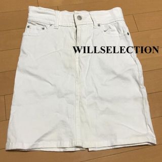 ウィルセレクション(WILLSELECTION)のウィルセレクション WILLSELECTION タイトスカート デニムスカート(ひざ丈スカート)