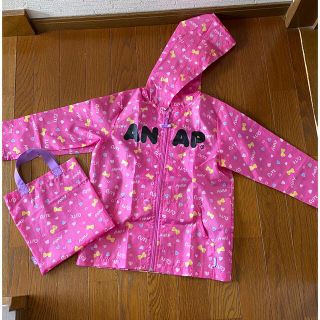 アナップキッズ(ANAP Kids)のアナップのレインコート110cm(レインコート)