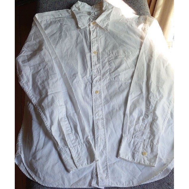 MARGARET HOWELL(マーガレットハウエル)の〈MHL〉マーガレットハウエル　白シャツ メンズのトップス(シャツ)の商品写真