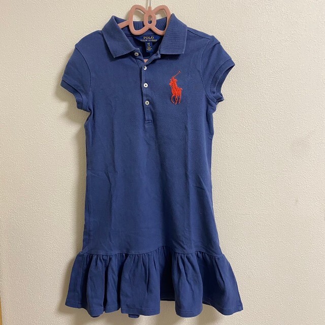 POLO RALPH LAUREN(ポロラルフローレン)のポロラルフローレン ワンピース キッズ女の子 130 キッズ/ベビー/マタニティのキッズ服女の子用(90cm~)(ワンピース)の商品写真