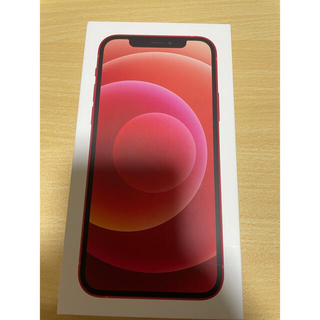 アップル iPhone12 128gb 赤い(スマートフォン本体)