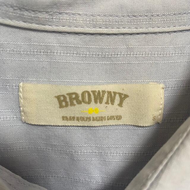 BROWNY(ブラウニー)の【古着】BROWNY  ブラウニー　メンズ　夏服　トップス　シャツ メンズのトップス(シャツ)の商品写真