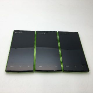 専用◆103SH中古グリーン　３台セット(スマートフォン本体)