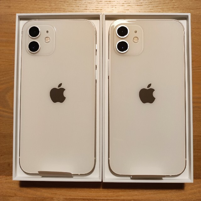 iPhone 12 64gb ホワイト 2台 1