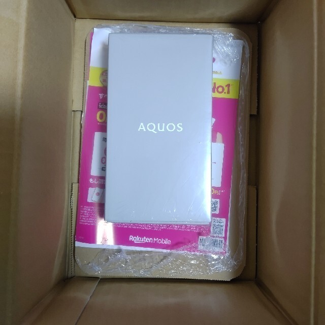 新品SHARP AQUOS sense6 SH-RM19 64GB　シルバー