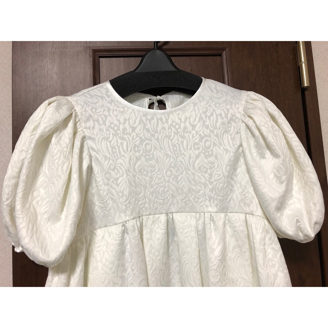 rosymonster jacquard tstbomi tops ホワイトの通販 by mnsky's shop ...