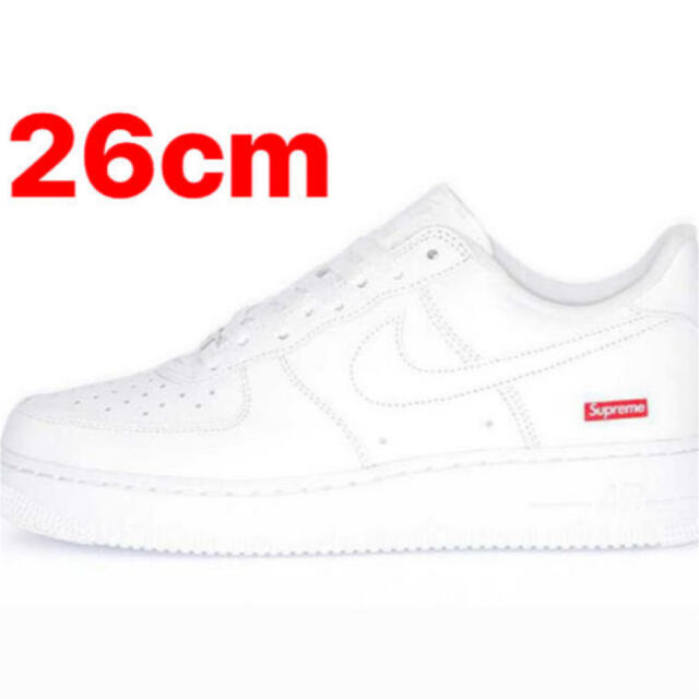 Supreme × Nike Air Force 1 Low "White"