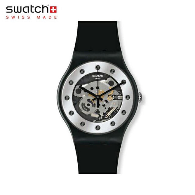 swatch(スウォッチ)のスウォッチ　ラッカード　シルバーグラム メンズの時計(腕時計(アナログ))の商品写真