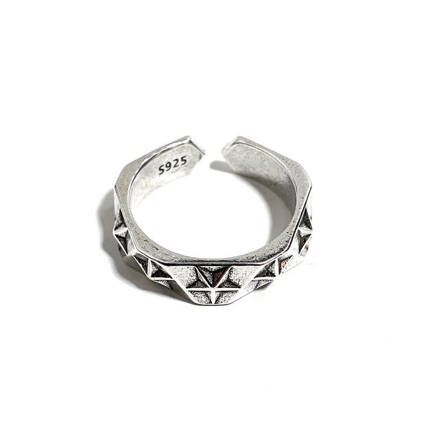 Silver925 ring【S925刻印あり】 5点セット メンズのアクセサリー(リング(指輪))の商品写真