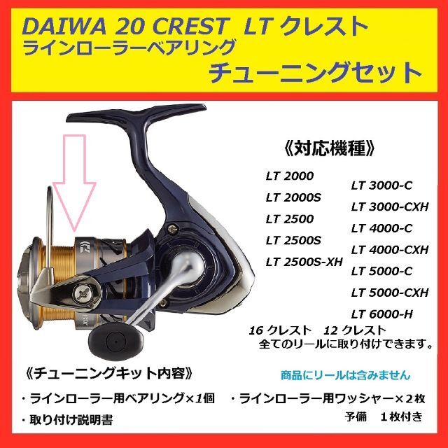 ◇ DAIWA CREST クレスト ラインローラー ベアリング セット