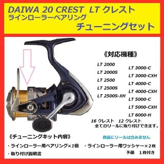 ダイワ(DAIWA)の◇ DAIWA CREST クレスト ラインローラー ベアリング　セット(ルアー用品)