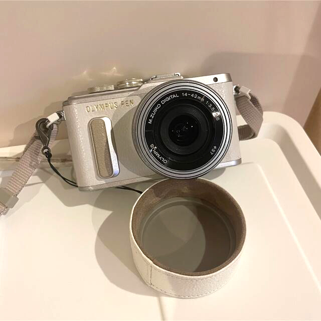 OLYMPUS PEN E-PL8 ミラーレス一眼 ホワイト EXダブルズーム | www