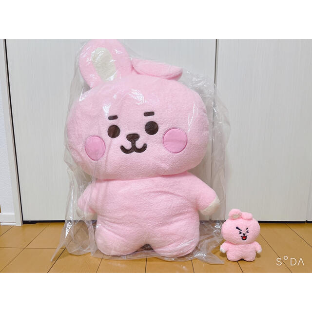 BT21公式 たっとんベビーぬいぐるみ EX-Lサイズ COOKY