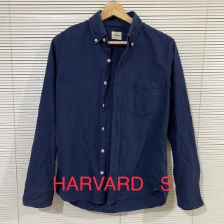 ハーヴァード(HARVARD)のHarvard コットンボタンダウンシャツ ネイビー(シャツ)