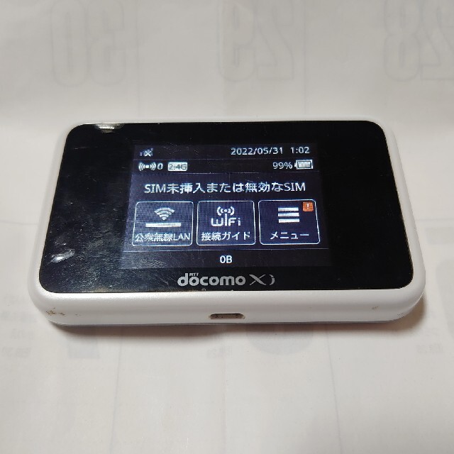 NTTdocomo(エヌティティドコモ)のHW-02G ドコモ 動作未確認！本体のみ！ジャンク！ スマホ/家電/カメラのスマートフォン/携帯電話(その他)の商品写真