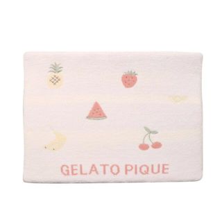 ジェラートピケ(gelato pique)の【新品未使用】ジェラートピケ フルーツ柄バスマット(バスマット)