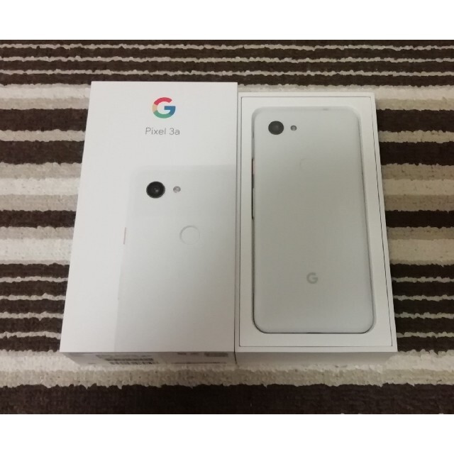 Google Pixel 3a SIMフリー ホワイト スマホ/家電/カメラのスマートフォン/携帯電話(スマートフォン本体)の商品写真